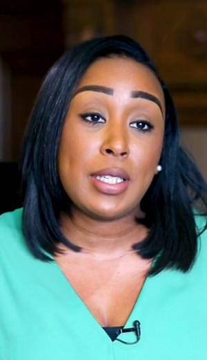 Photo of woman speaking